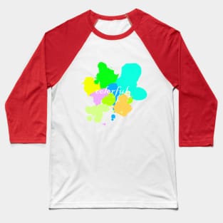 colorful Baseball T-Shirt